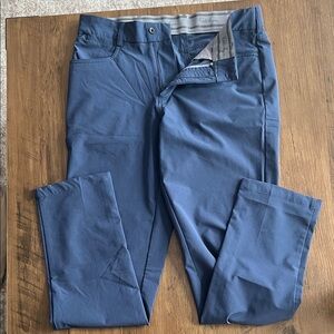 Walter Hagen Men's Navy Golf Pants